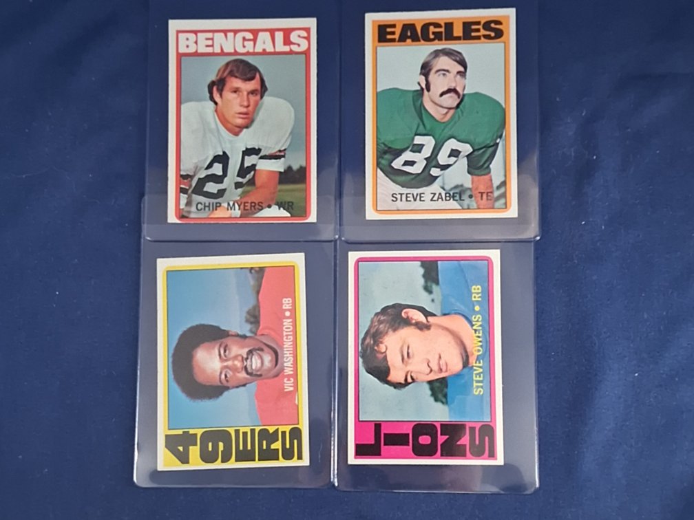 1972 Topps Various 17,21,22,25