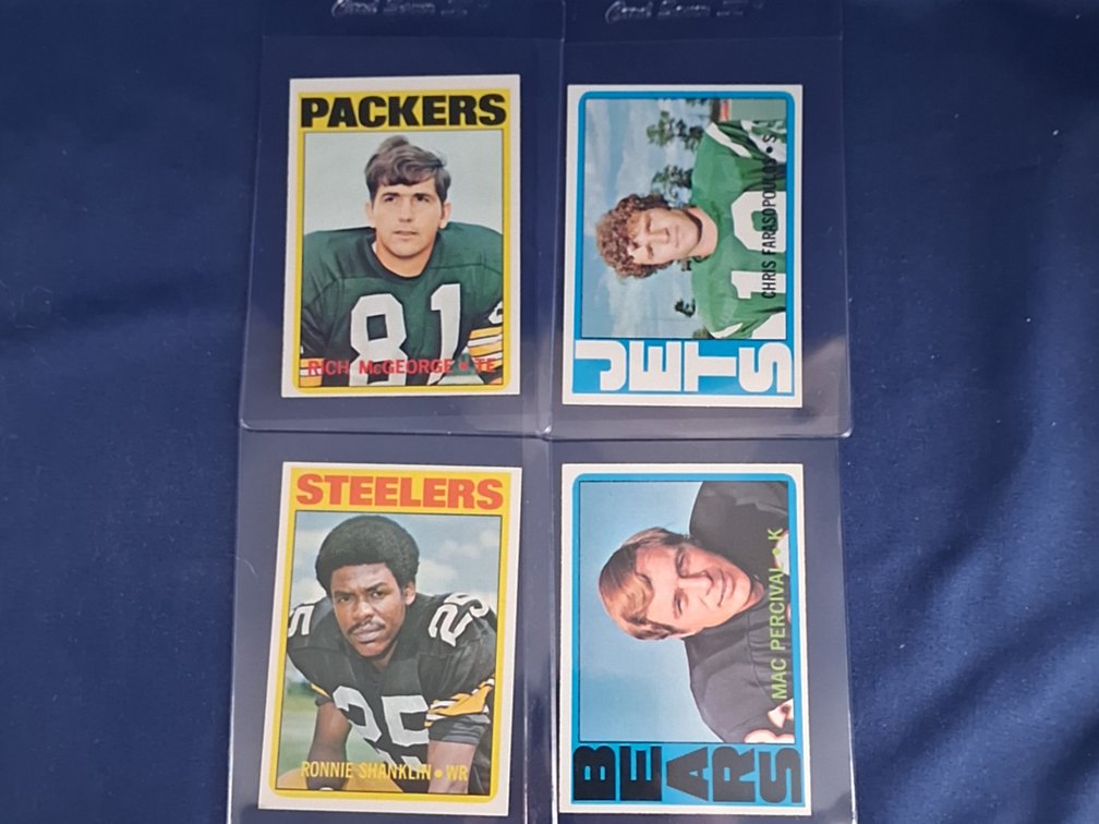 1972 Topps Various 33,36,37,41