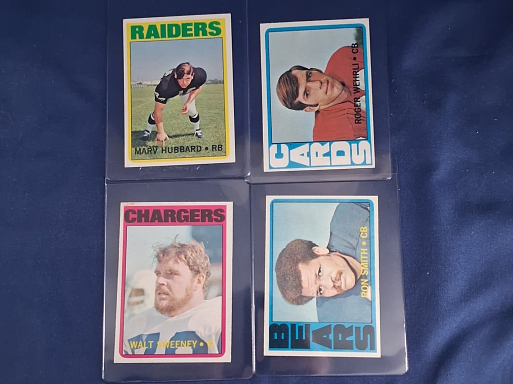 1972 Topps Various 54,59,63,64