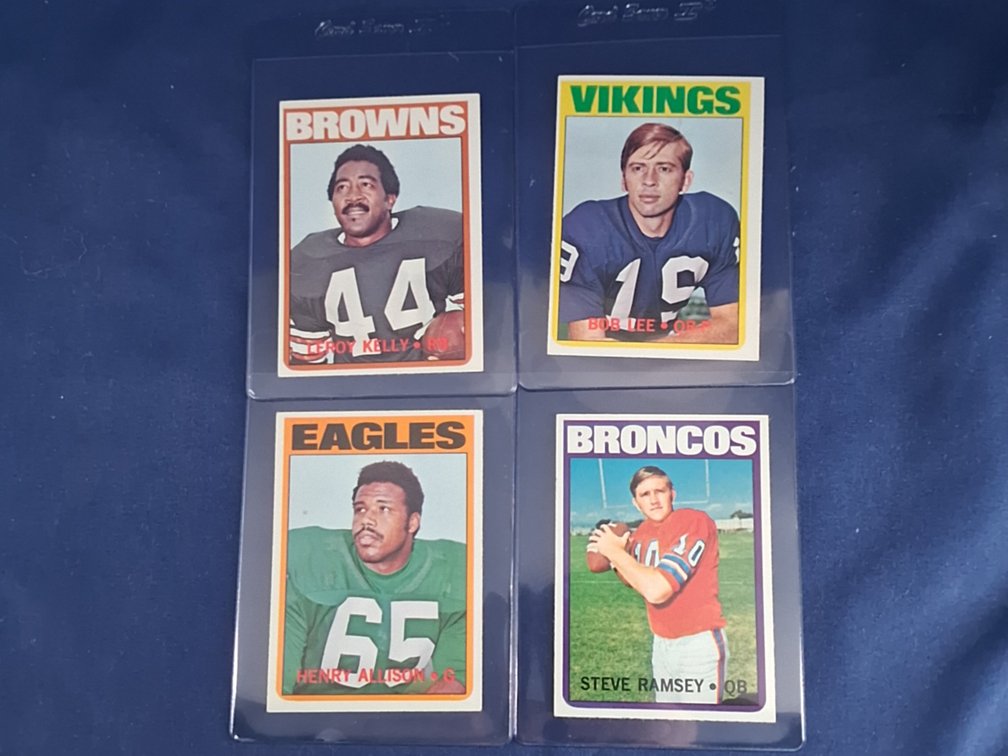 1972 Topps Various 70,71,73,74