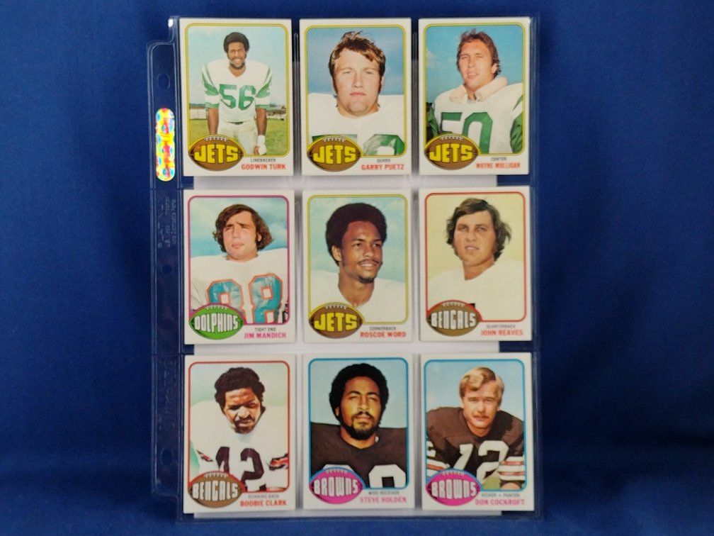 1976 Topps Various 9 pocket page