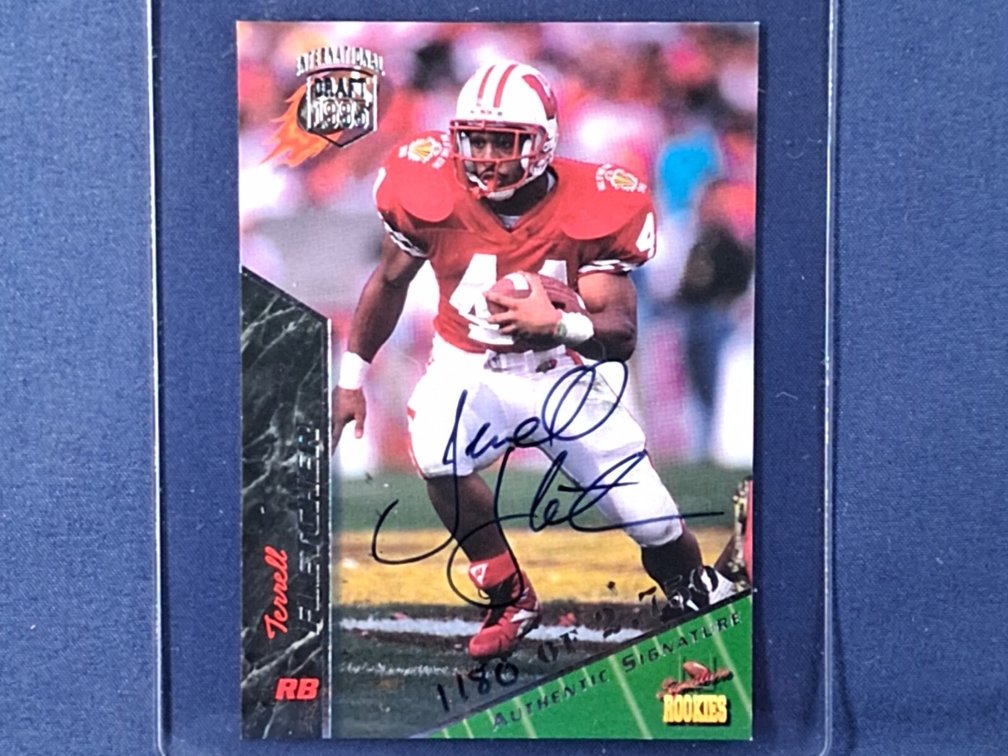 1995 Signature Rookies Terrell Fletcher Autograph 30