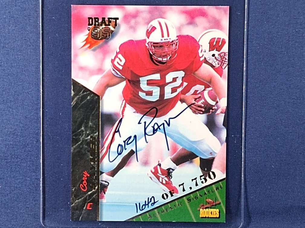 1995 Signature Rookies Cory Raymer Autograph 60