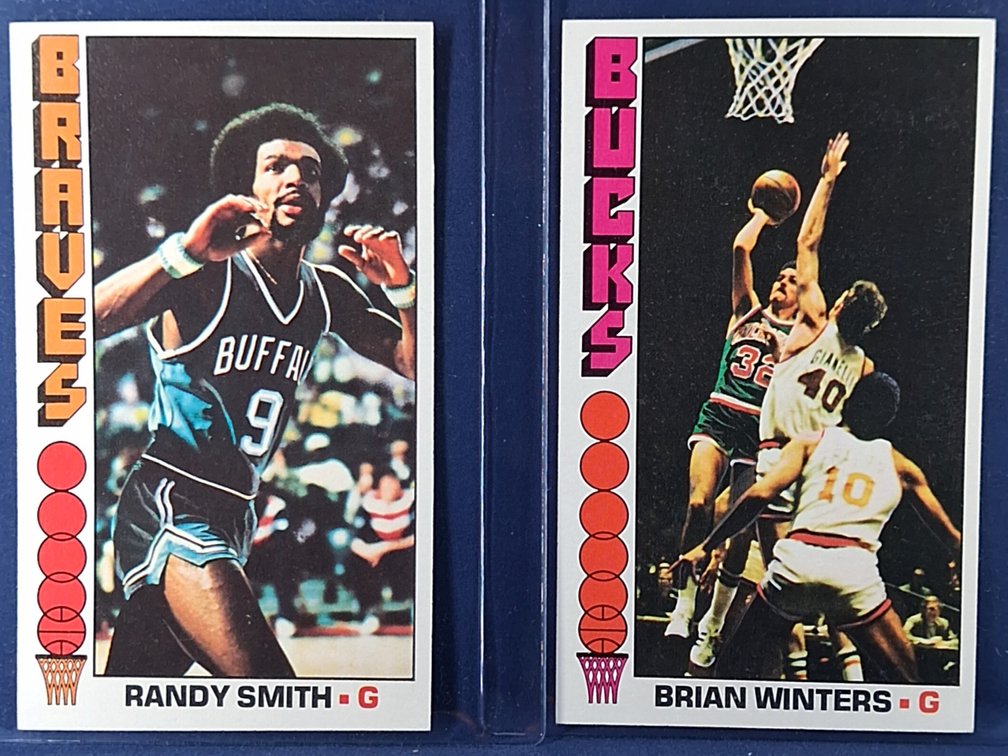 1976-77 Topps Smith, Winters 40,46