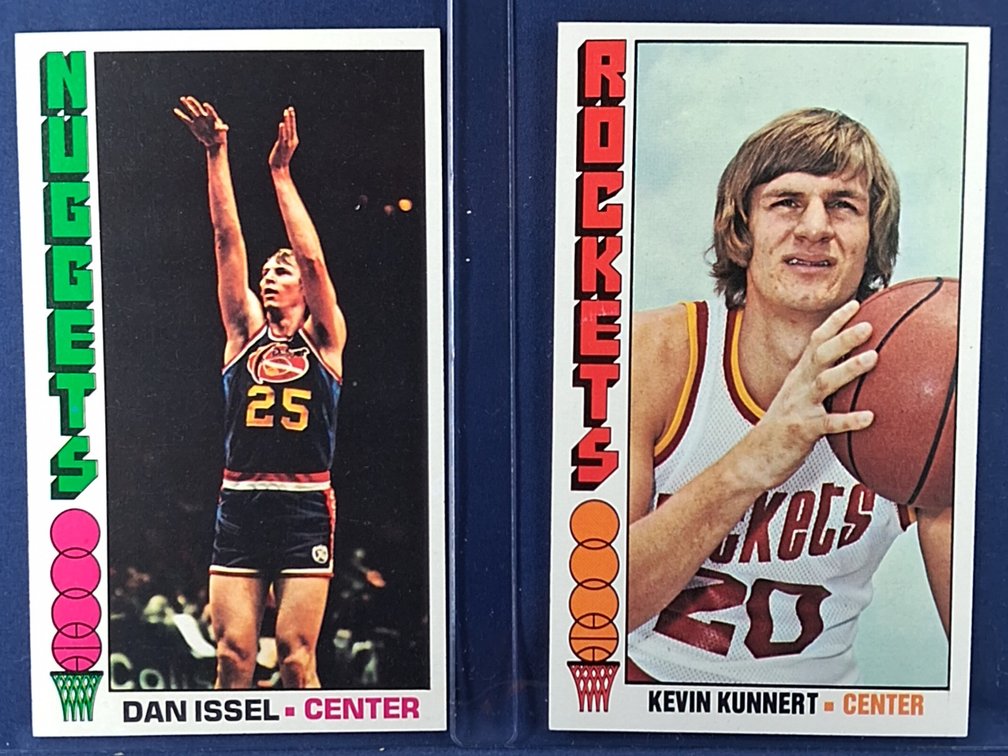 1976-77 Topps Kunnert, Issel 91,94