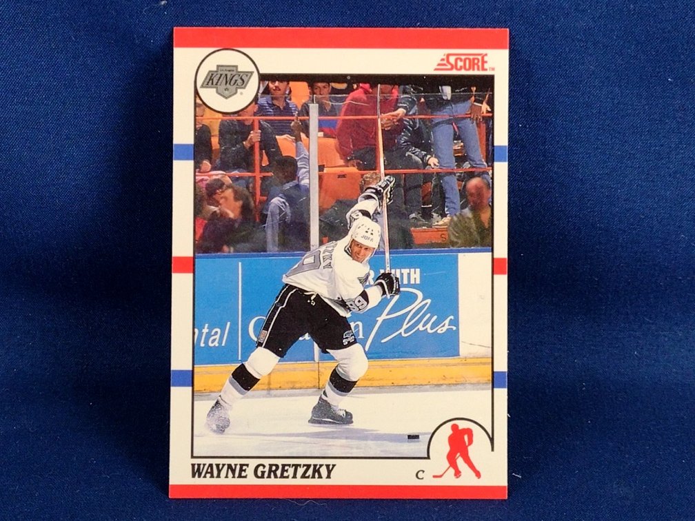 1990-91 Score Bilingual Wayne Gretzky 1