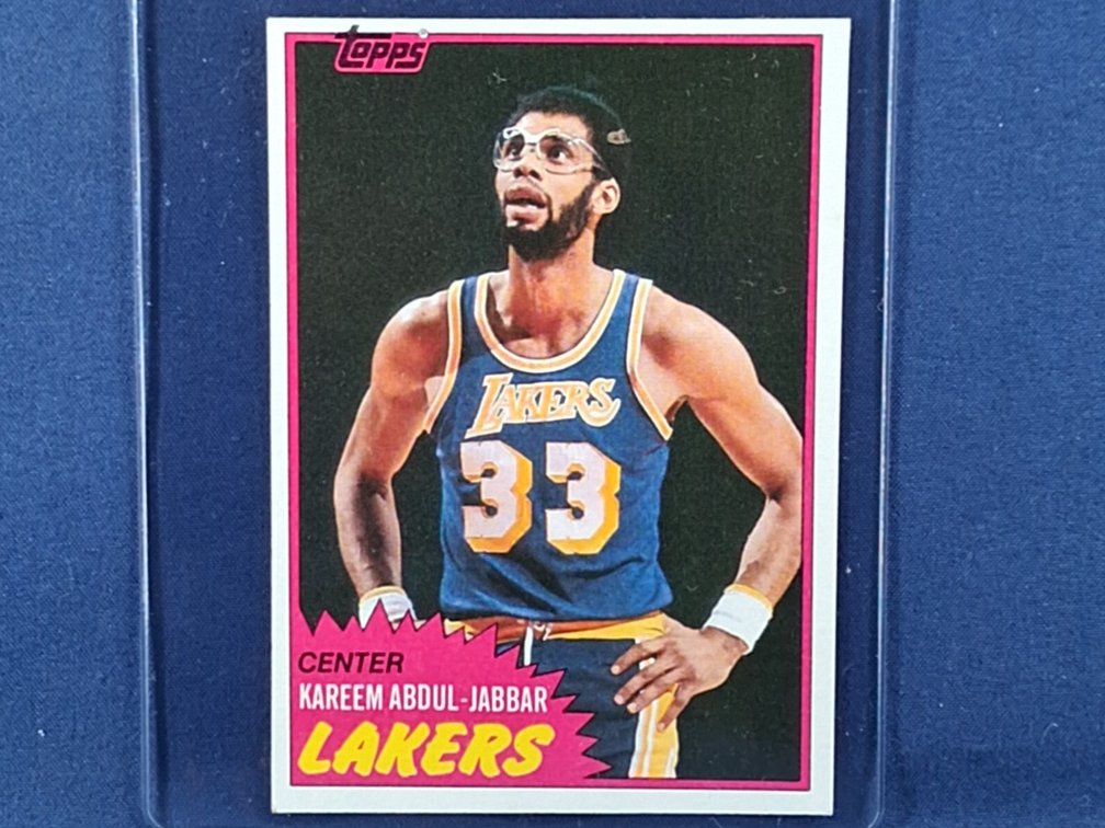 1981-82 Topps Kareem Abdul-Jabbar 20