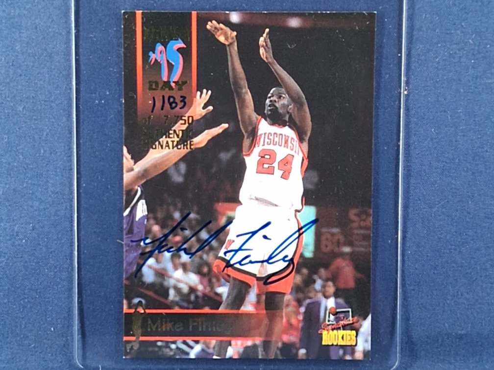 1995 Signature Rookies Michael Finley Autograph 10