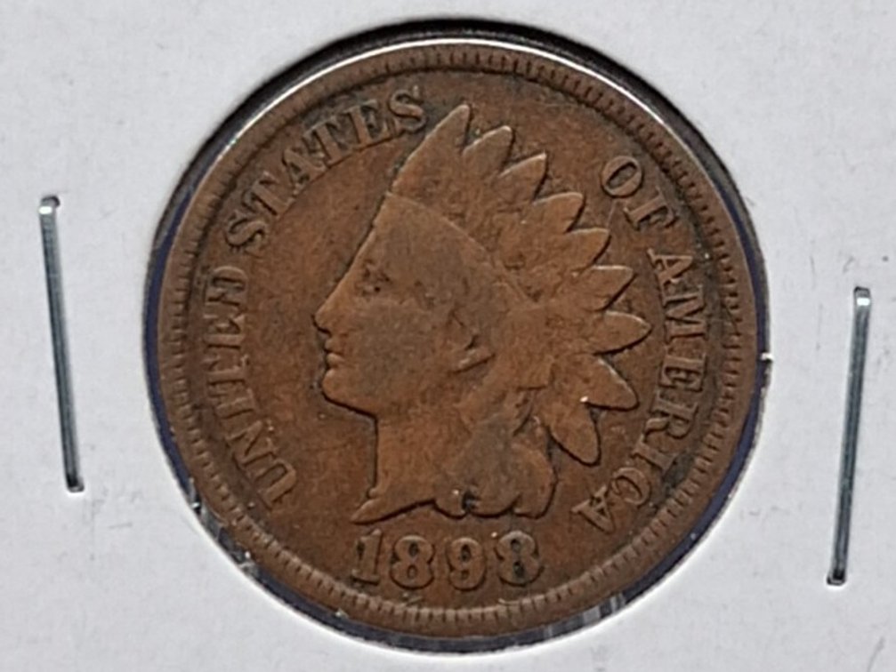 1898, '99 Indian Head Penny Coins
