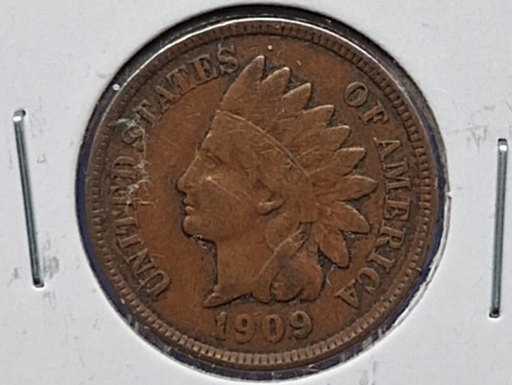 1908, '09 Indian Head Penny Coins