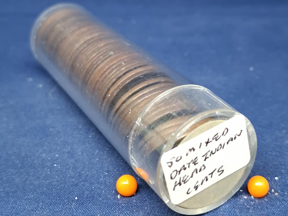 50 Mixed Dates Indian Head Penny Coins