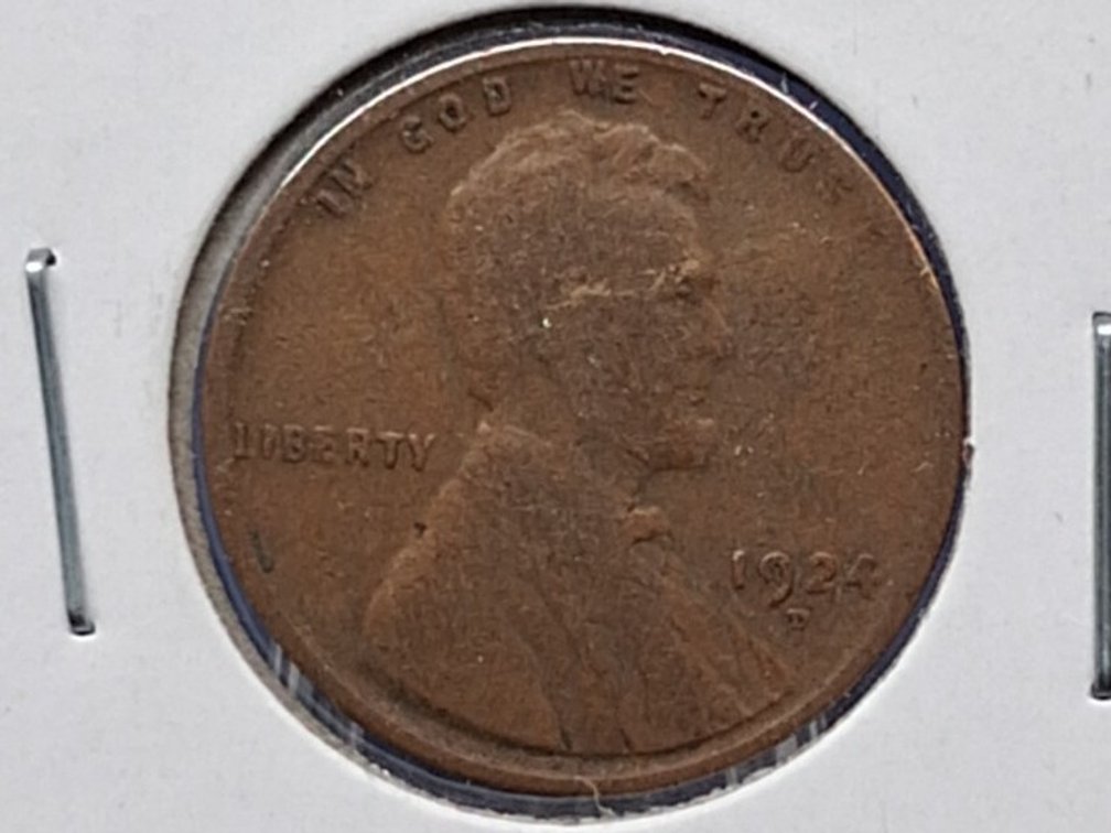 1924 D Lincoln Wheat Penny Coin