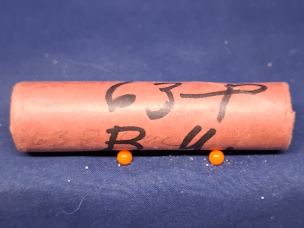 Bank Wrapped Roll Of 1963 BU Lincoln Memorial