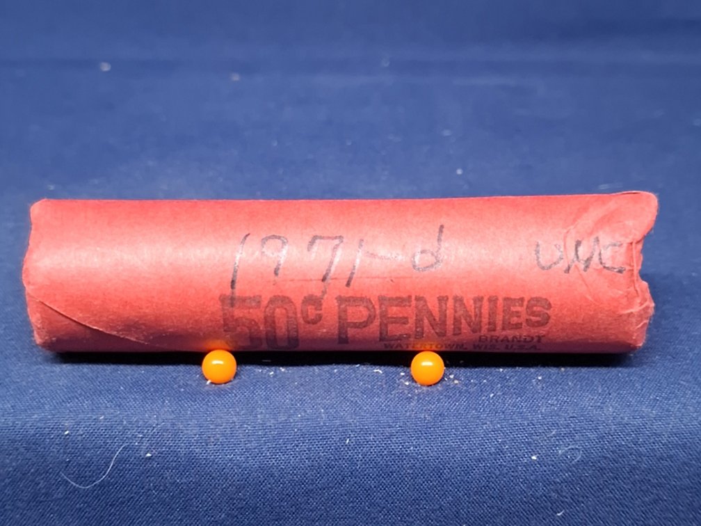 Bank Wrapped Roll Of 1971 D UNC Lincoln Memorial