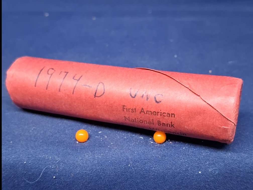 Bank Wrapped Roll Of 1974 D UNC Lincoln Memorial