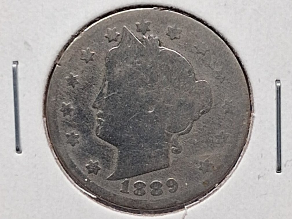 1889 Liberty Nickel Coin