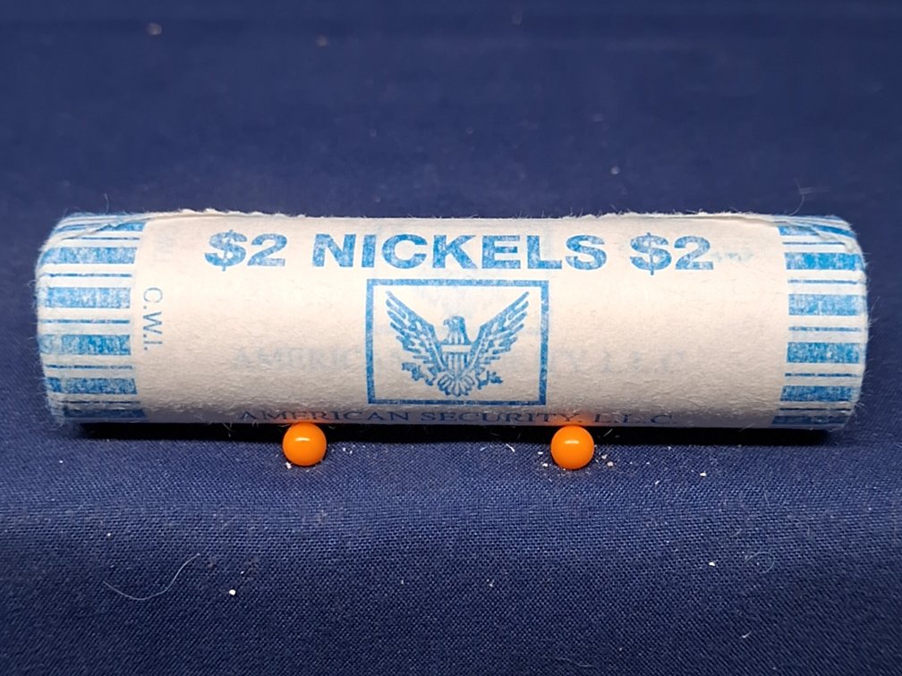 Bank Wrapped Roll Of 2004 D Jefferson Nickel Coins