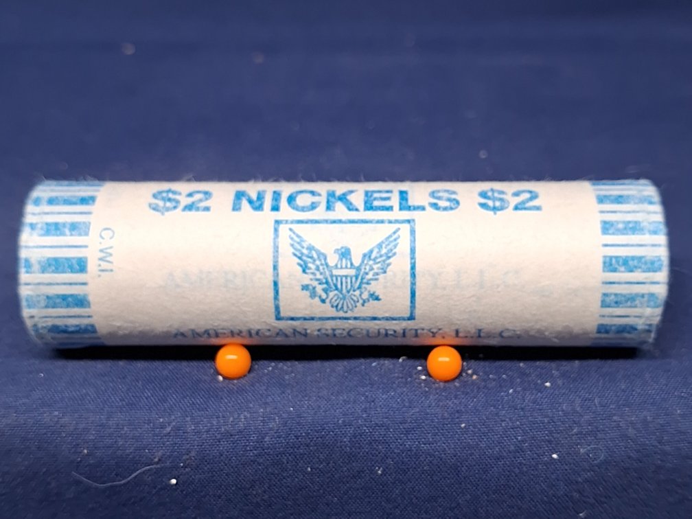 Bank Wrapped Roll Of 2004 D Jefferson Nickel Coins