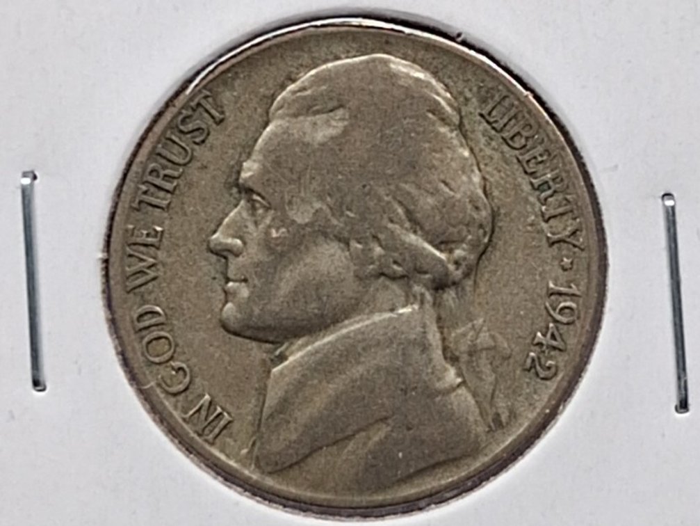1942 S Jefferson War Nickel Coin