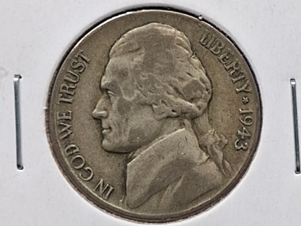 1943 D Jefferson War Nickel Coin