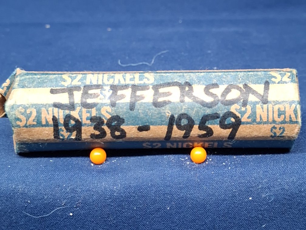 Roll Of Pre 1960 Jefferson Nickel Coins