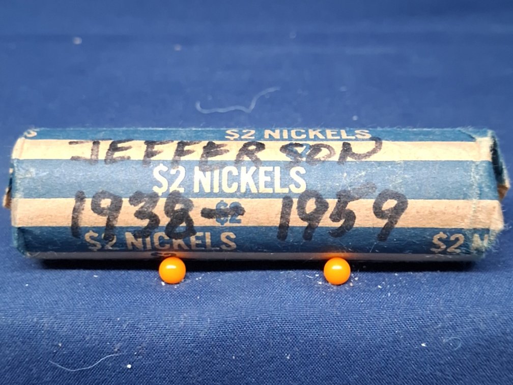 Roll Of Pre 1960 Jefferson Nickel Coins