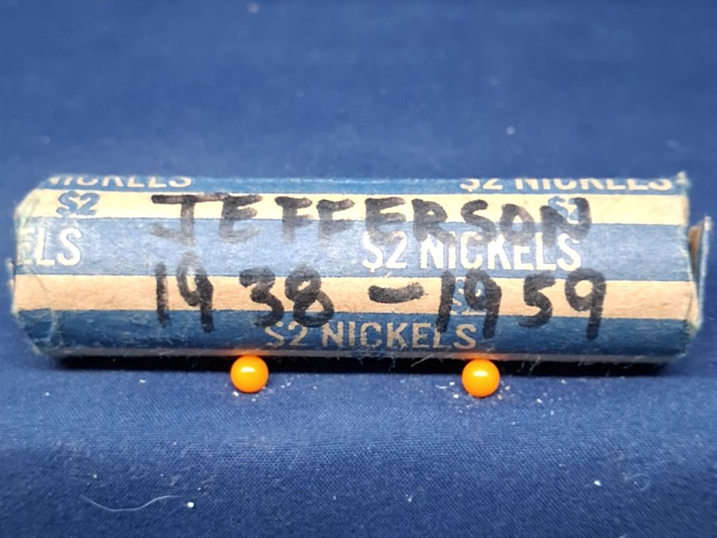 Roll Of Pre 1960 Jefferson Nickel Coins