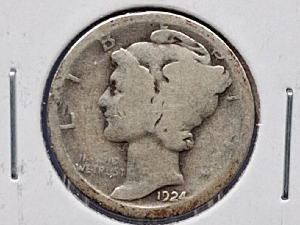 1924 D Mercury Dime Coin