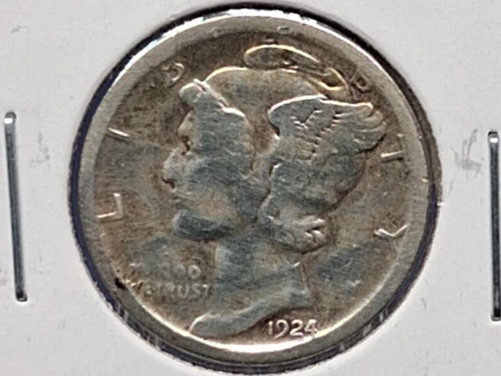 1924 S Mercury Dime Coin