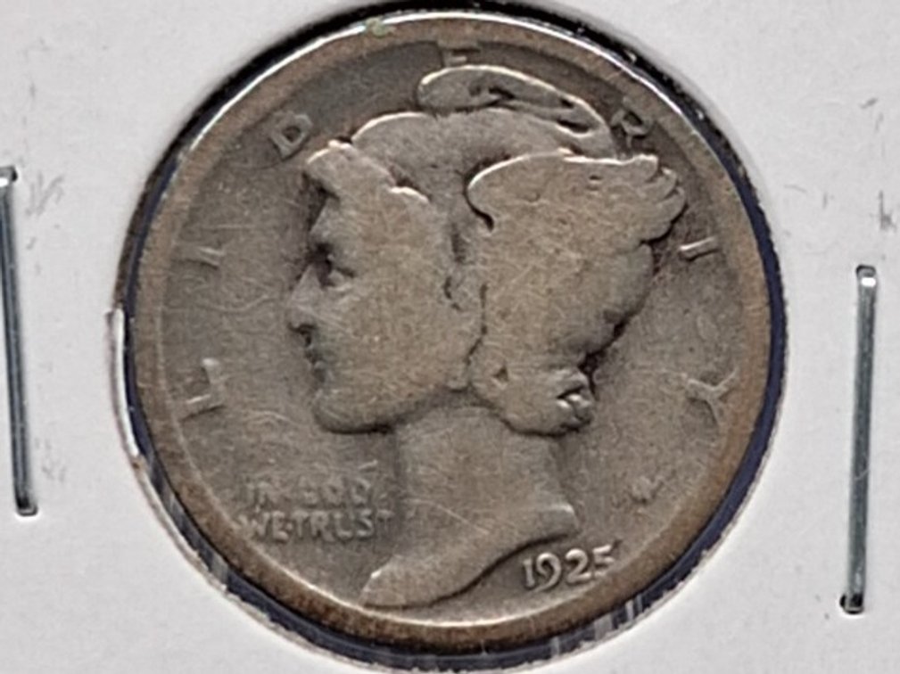 1925 D Mercury Dime Coin