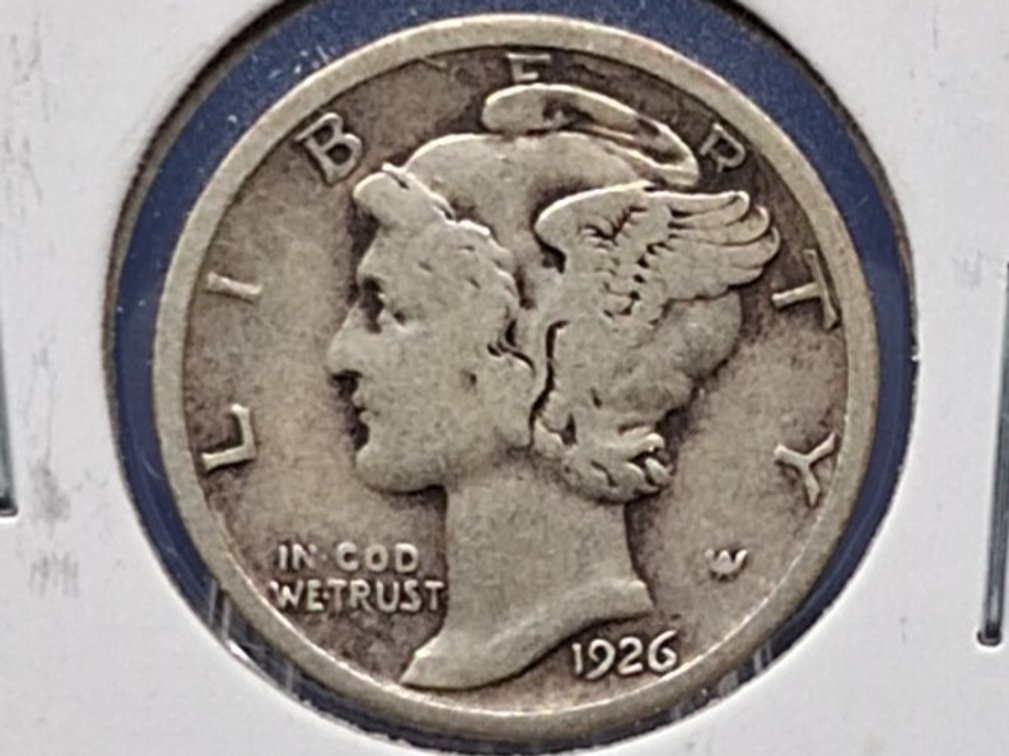 1926 Mercury Dime Coin