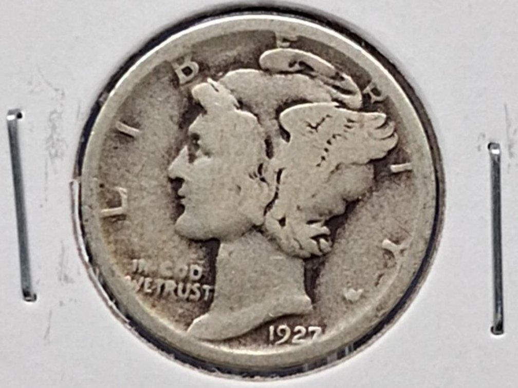 1927 D Mercury Dime Coin