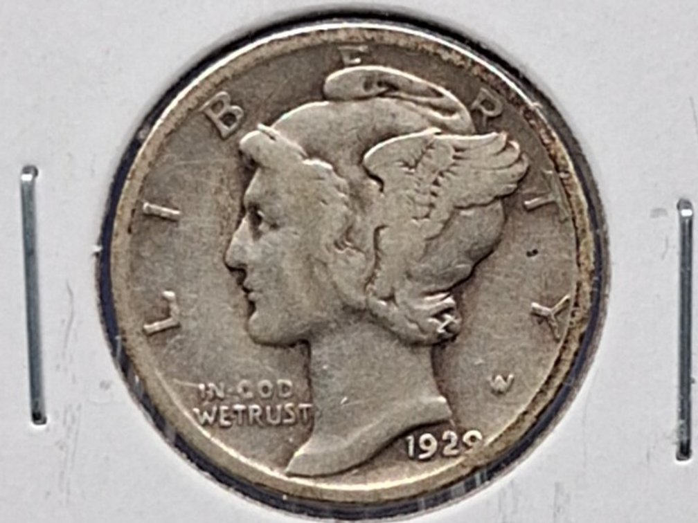 1929 Mercury Dime Coin
