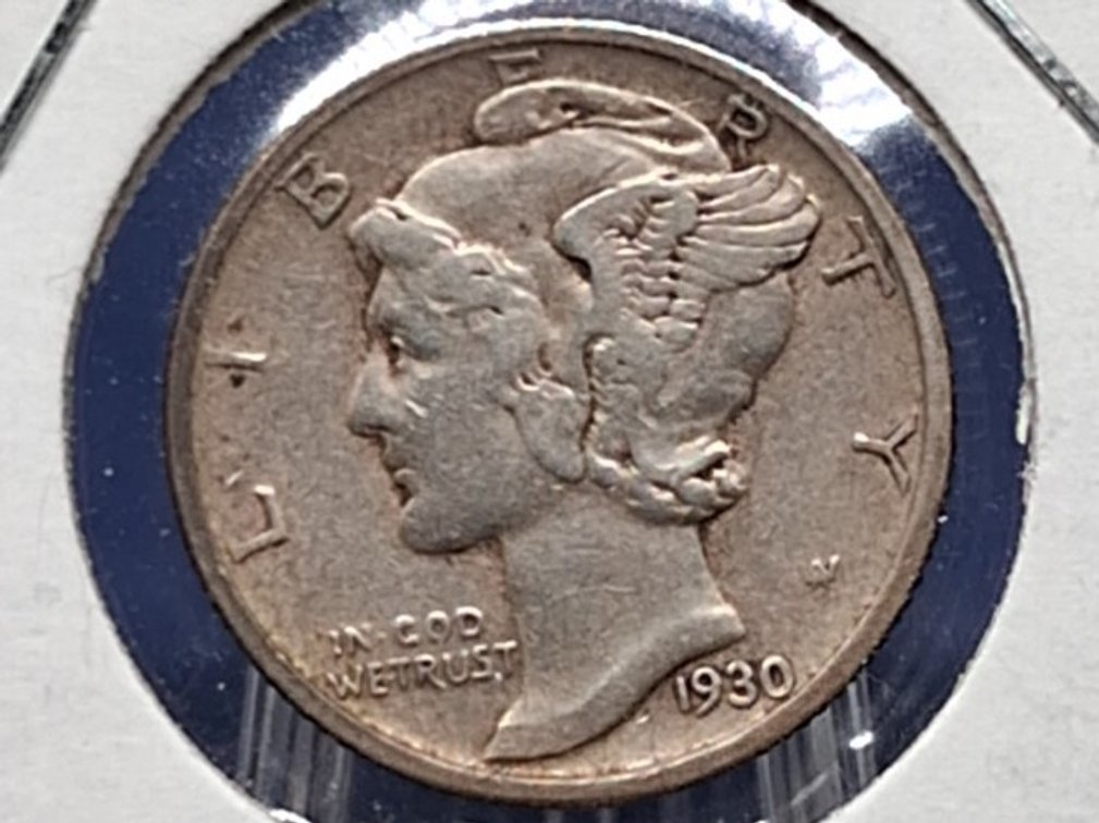 1930 S Mercury Dime Coin