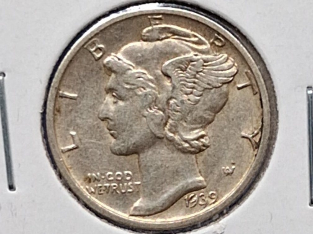 1939 D Mercury Dime Coin