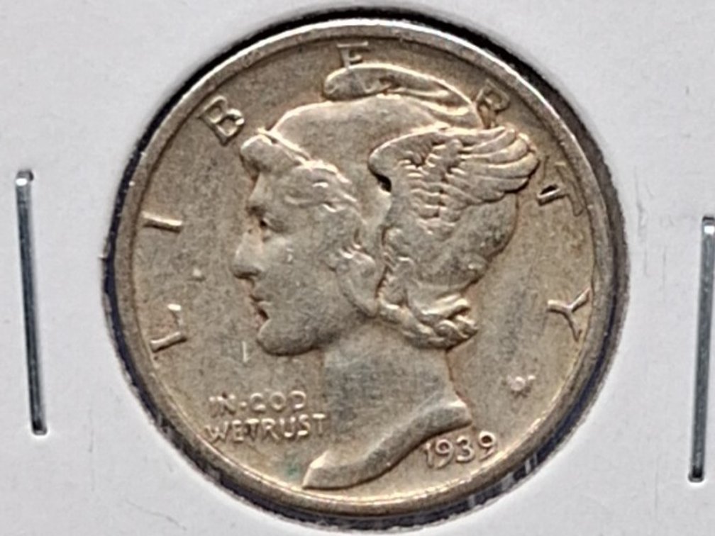 1939 S Mercury Dime Coin