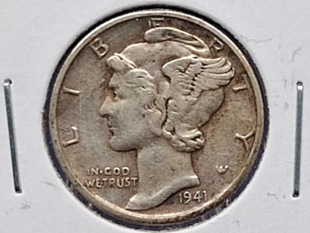 1941 D Mercury Dime Coin