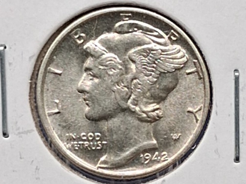 1942 Mercury Dime Coin