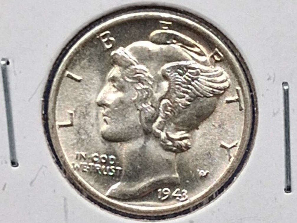 1943 Mercury Dime Coin