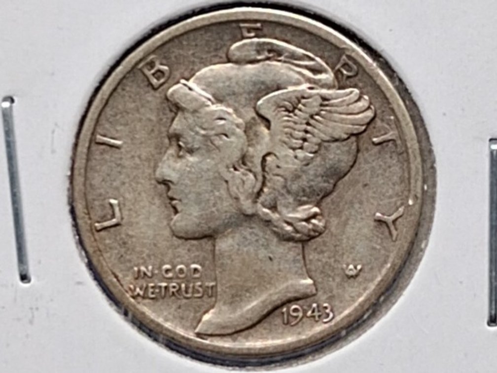 1943 S Mercury Dime Coin