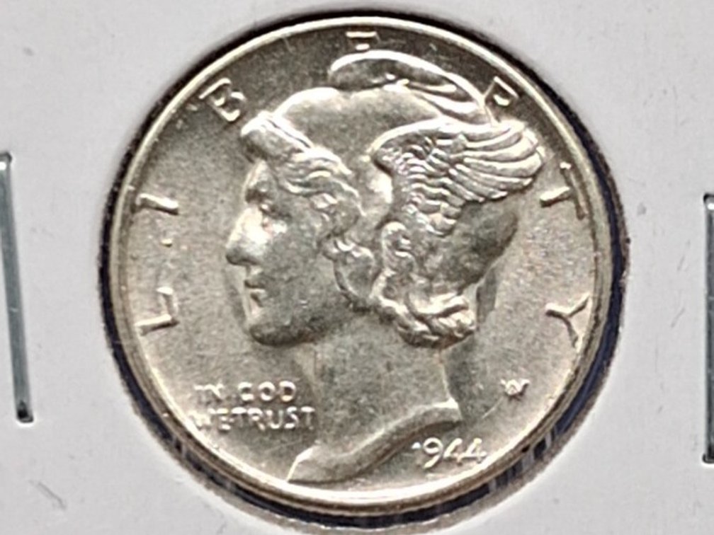 1944 Mercury Dime Coin