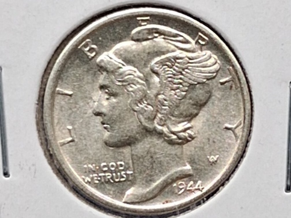 1944 D Mercury Dime Coin