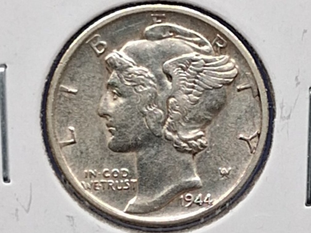 1944 S Mercury Dime Coin