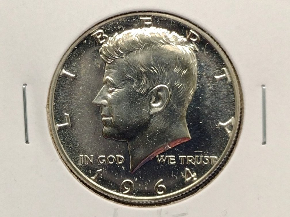 1964 Proof Kennedy Half Dollar Coin