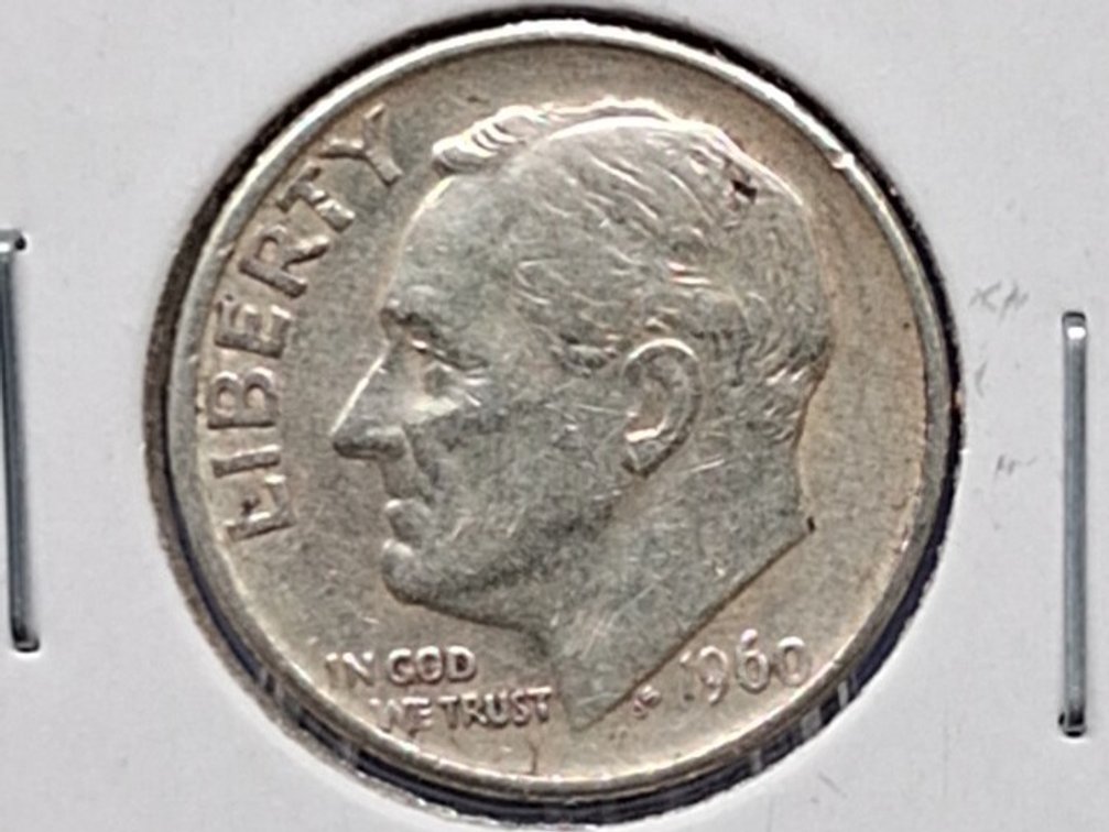 1960 Roosevelt Dime Coin