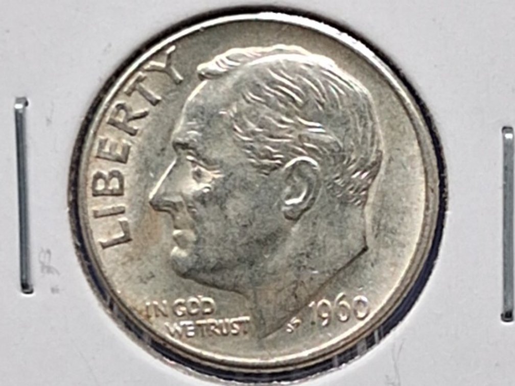 1960 D Roosevelt Dime Coin