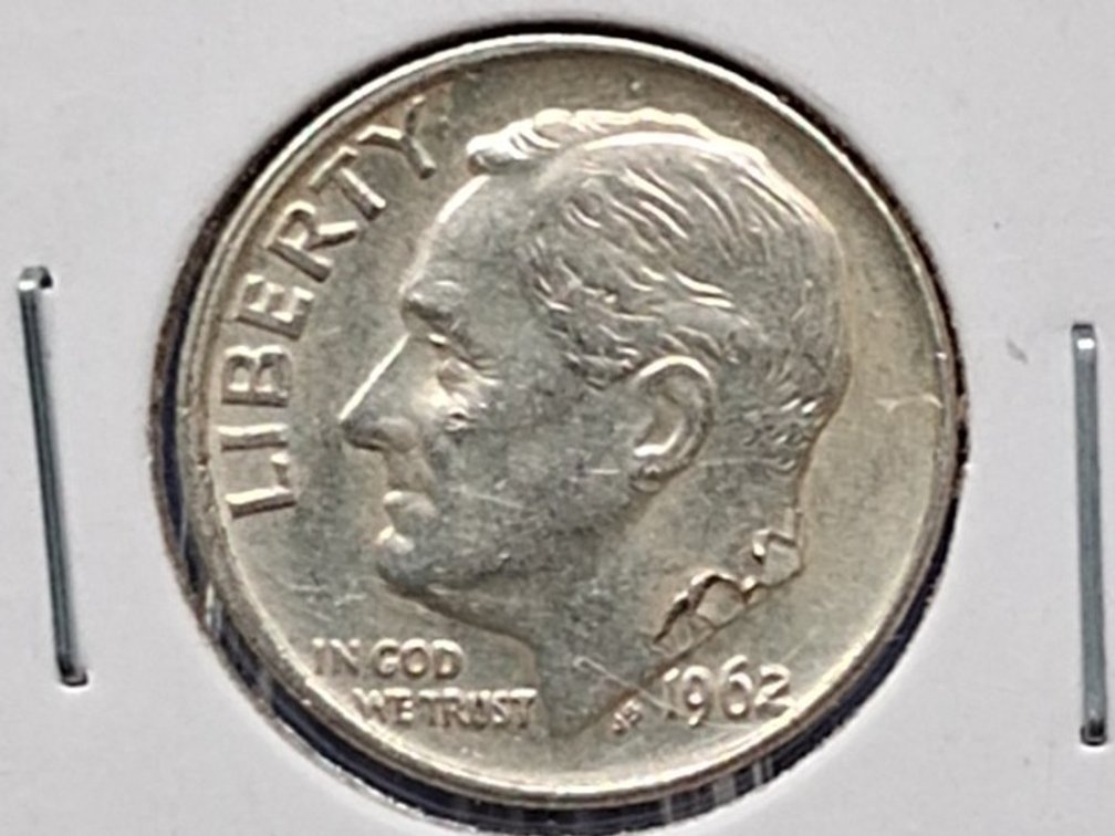 1962 Roosevelt Dime Coin