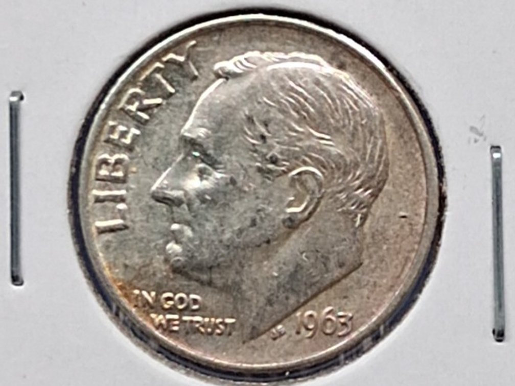 1963 Roosevelt Dime Coin