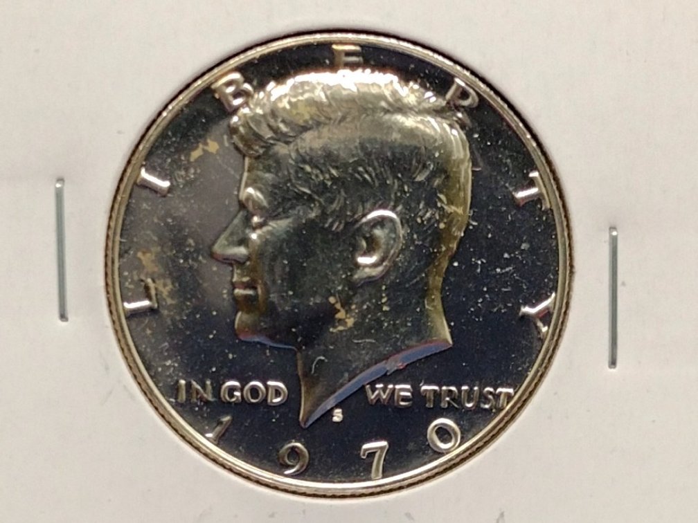 1970 S Proof 40% Silver Kennedy Half Dollar Coin