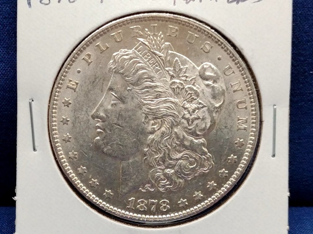1878 7TF Morgan Silver Dollar Coin